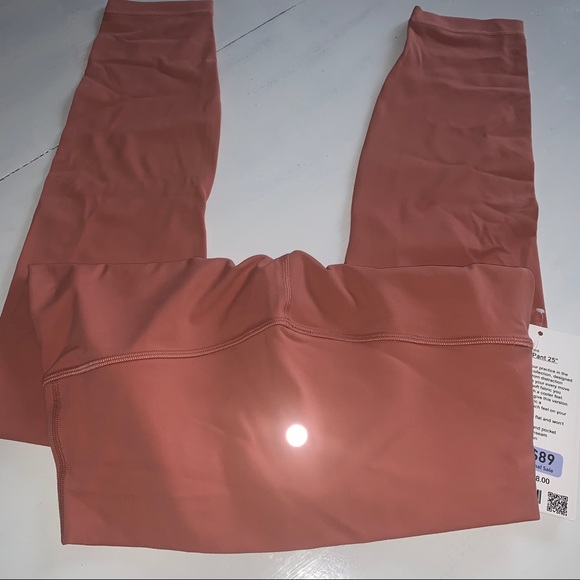 NWT Align High Rise Pant 25” Cool Size 8 RustCoral - Picture 5 of 6